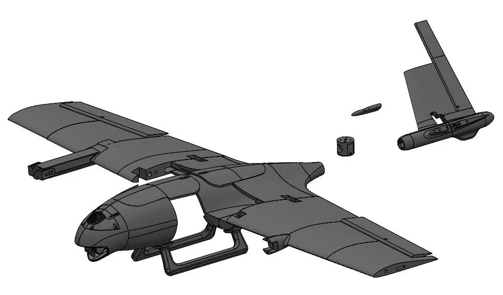 Càng đáp (Landing Skid) chuyên dụng cho Stallion VTOL - Image 1