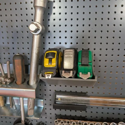 Khay Đựng Thước Cuộn Gắn Bảng Pegboard 12mm Tiện Lợi