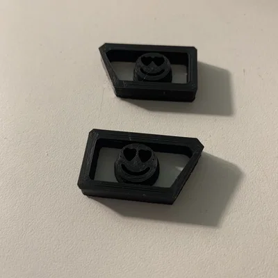 MPP Heart Eyes Magwell Plates - Phụ kiện trang trí cho Blaster