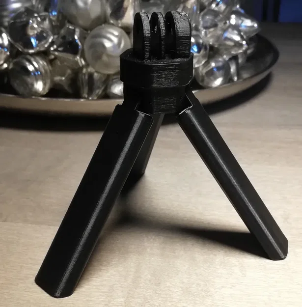 Chân đế Tripod mini 3 chân cho GoPro và Camera hành trình - Image 1