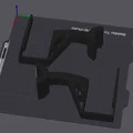 Giá treo khăn giấy 3D cho tủ bếp - Thiết kế tối ưu không gian - Thumbnail 1