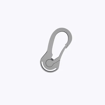 Móc khóa 3D Mini Click Carabiner siêu nhỏ gọn và tiện lợi