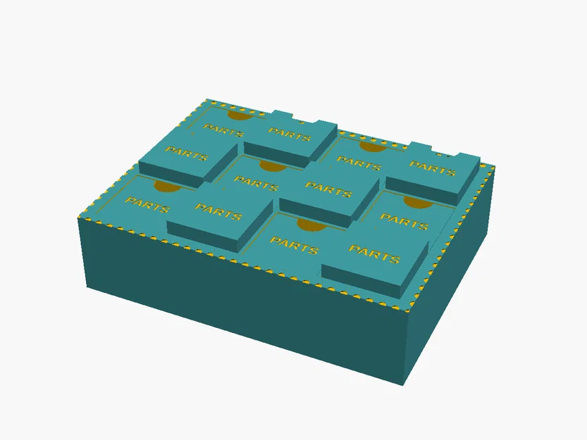Tủ thuốc Parametric / Kệ gia vị có nhãn dán tùy chỉnh - Image 1