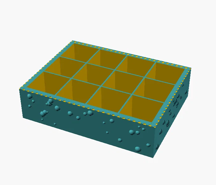 Tủ thuốc Parametric / Kệ gia vị có nhãn dán tùy chỉnh - Image 4