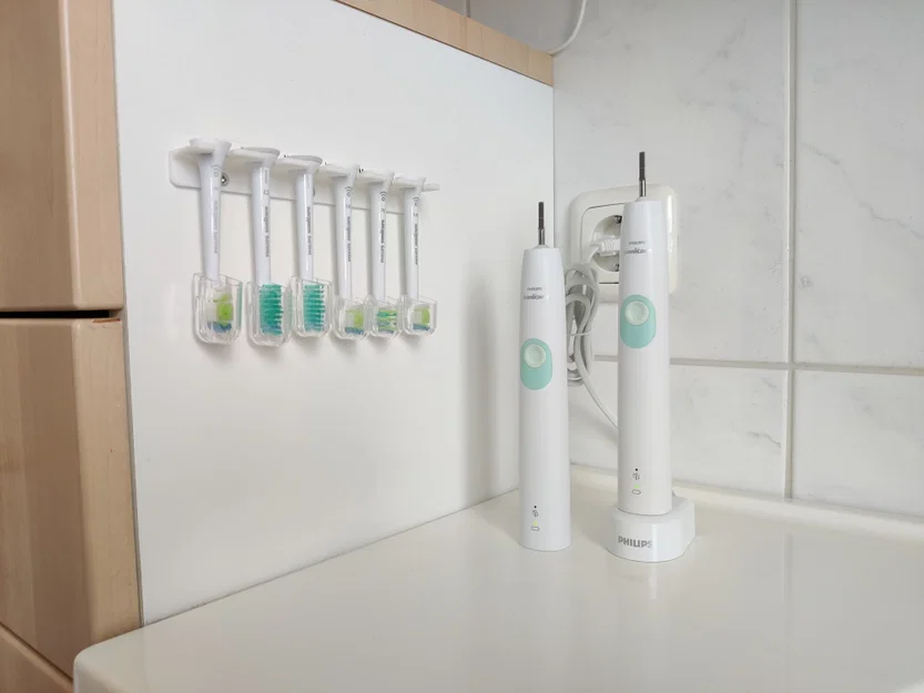 Giá treo đầu bàn chải Philips Sonicare tiện lợi, gọn gàng - Image 1