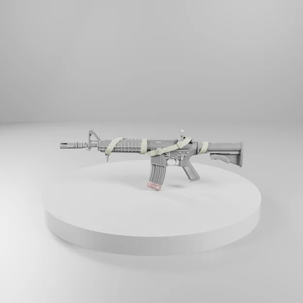 File mô hình prop súng Commando trong Call of Duty Black Ops 1 - Image 1