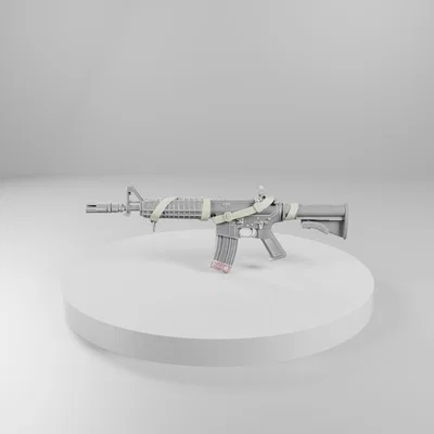 File mô hình prop súng Commando trong Call of Duty Black Ops 1