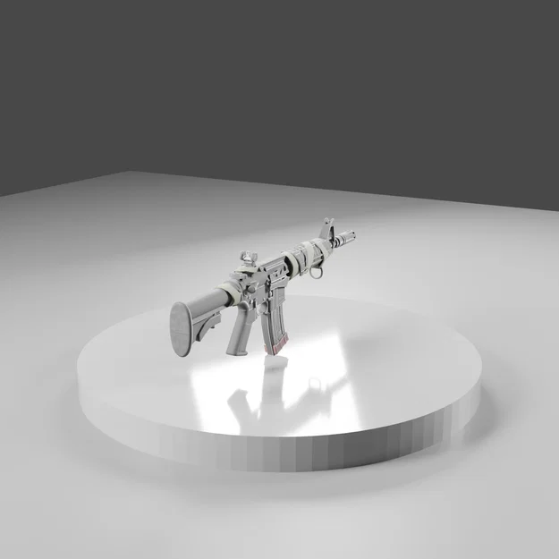 File mô hình prop súng Commando trong Call of Duty Black Ops 1 - Image 2