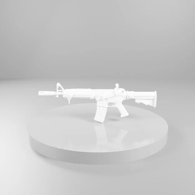 File mô hình prop súng Commando trong Call of Duty Black Ops 1 - Image 4
