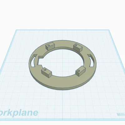 Mô hình 3D vòng tròn Louise1: Phụ kiện lắp ráp kỹ thuật chuẩn xác