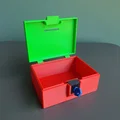 Hộp đựng tiền xu có khóa bảo mật - Thumbnail 1