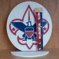 Giá đỡ huy hiệu Boy Scout Proud Parent in 3D đẹp mắt - Thumbnail 1