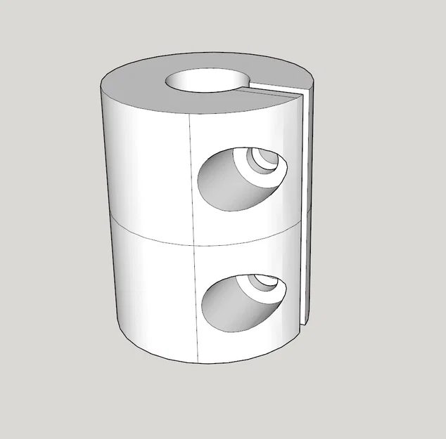 Khớp nối trục vít me T8 (T8 lead screw coupler) cho máy in 3D - Image 1