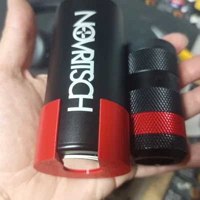 Khay đựng đĩa burst Novritsch gắn bình gas cho dân Airsoft