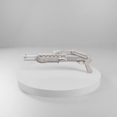 File in 3D súng Spas-12 từ game Call of Duty: Black Ops 1