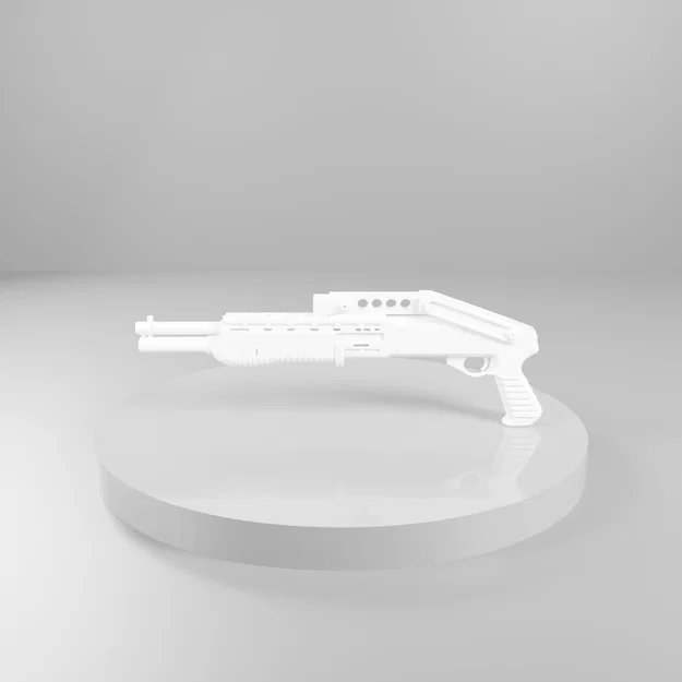 File in 3D súng Spas-12 từ game Call of Duty: Black Ops 1 - Image 4