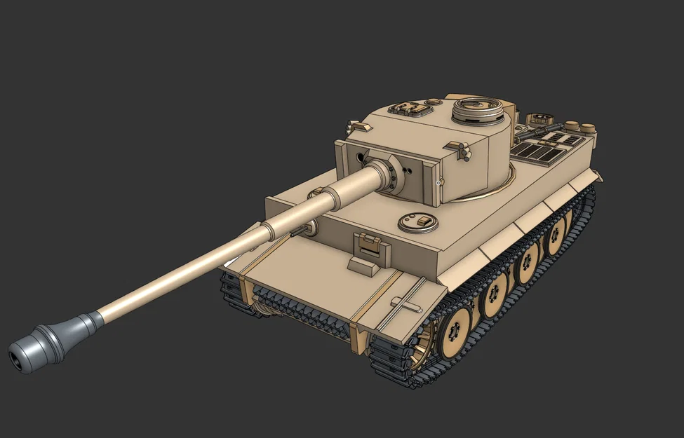 Pz.Kpfw. VI-Tiger H1 | Xe Tăng Đức - Image 2
