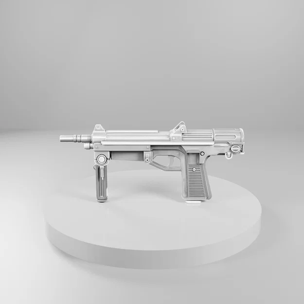 File mô hình prop súng PM-63 từ Call of Duty: Black Ops 1 - Image 1