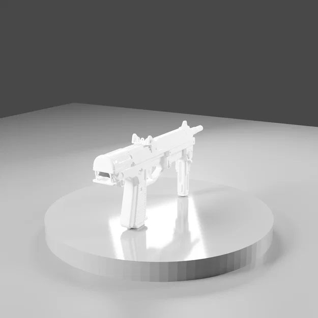 File mô hình prop súng PM-63 từ Call of Duty: Black Ops 1 - Image 5
