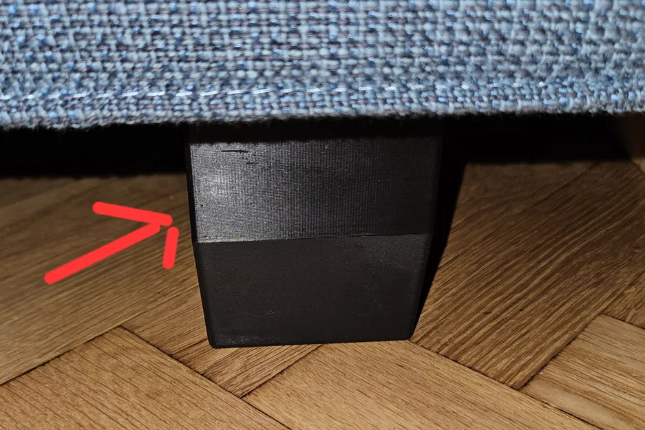 Chân đế nâng chiều cao 60mm cho ghế sofa IKEA KIVIK - Image 2