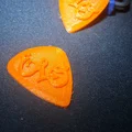 Gảy đàn Guitar (Guitar Pick) in 3D với logo Electric Light Orchestra - Thumbnail 1