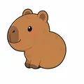 Bộ 2 Khuôn Cắt Bánh Quy Capybara – 9 cm - Thumbnail 2