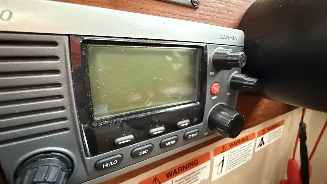 Núm Vặn Volume & Squelch Cho Garmin VHF 100/200 - Image 1