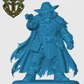 Mô hình Duergar Gunslinger dành cho game RPG - Thumbnail 3