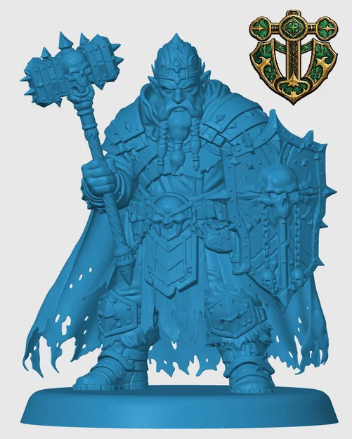 Mô hình Duergar Cleric cho game nhập vai - Image 3