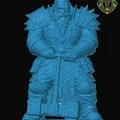 Mô hình Duergar Fighter cho game nhập vai - Thumbnail 1