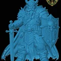 Mô hình Duergar Paladin cho game nhập vai - Thumbnail 1