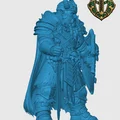 Mô hình Duergar Paladin cho game nhập vai - Thumbnail 2
