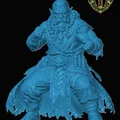 Mô hình Duergar Monk cho game RPG - Thumbnail 1