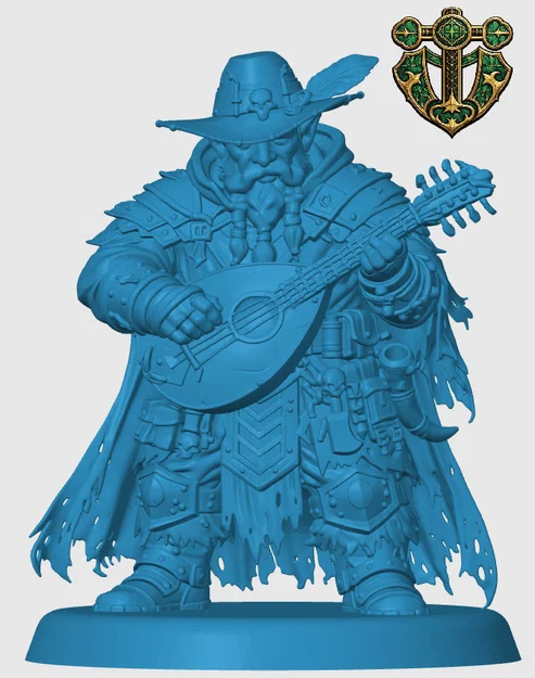 Mô hình Duergar Bard - Image 3