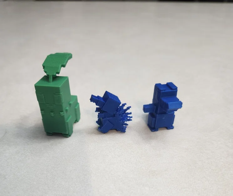Bộ mô hình 3 Pokémon khởi đầu thế hệ 2 từ Cobblemon (In 3D) - Image 1