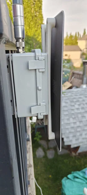 Giá đỡ tấm pin mặt trời 6W cho hộp chống nước Meshcore - Image 1