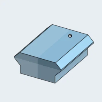 File STEP thiết kế ngàm Picatinny 20mm chuẩn quân sự MIL-STD-1913