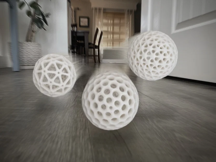Bouncy Balls - Bóng Nảy Không Ruột In 3D - Image 1