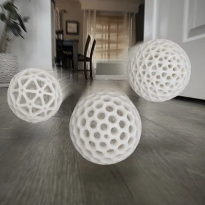 Bouncy Balls - Bóng Nảy Không Ruột In 3D