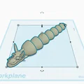 Mô hình rồng khớp nối linh hoạt (Flexy Articulated Dragon) 3D - Thumbnail 2