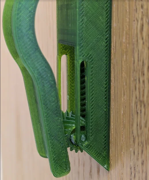 Móc treo khăn thông minh với cơ chế bánh răng (Pinching Gear Towel Holder) - Image 3
