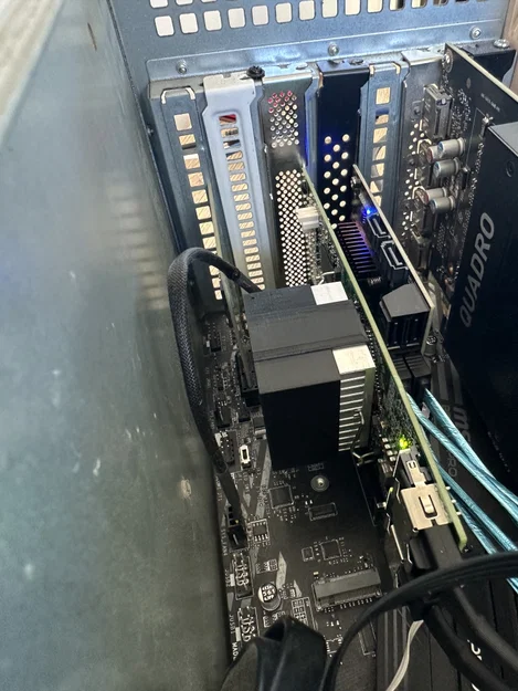 Ngàm gắn quạt 40x20mm cho card RAID PERC H310 tản nhiệt tốt - Image 2
