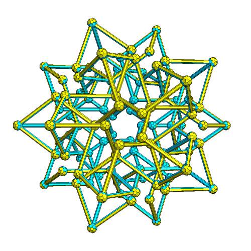 Mô hình nghệ thuật toán học Icosahedral Polyknot 3D độc đáo - Image 1