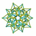Mô hình nghệ thuật toán học Icosahedral Polyknot 3D độc đáo - Thumbnail 1