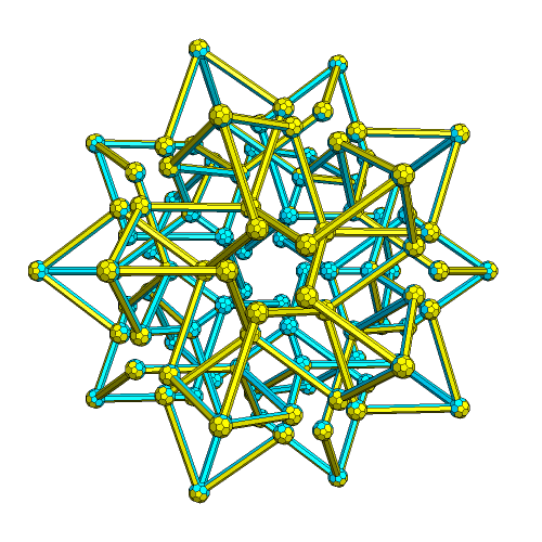 Mô hình nghệ thuật toán học Icosahedral Polyknot 3D độc đáo - Image 2