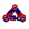 Mô hình Roelofs Link 1: Liên kết hình học độc đáo in 3D - Thumbnail 1