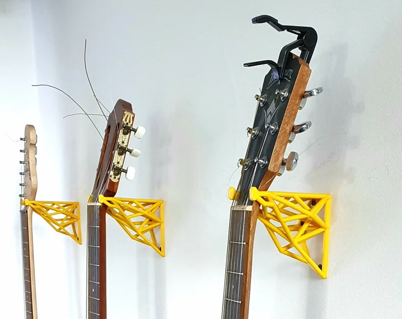 Giá treo đàn guitar (loại thường/rộng) - Gắn tường - Image 1