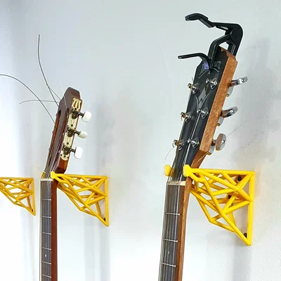 Giá treo đàn guitar (loại thường/rộng) - Gắn tường