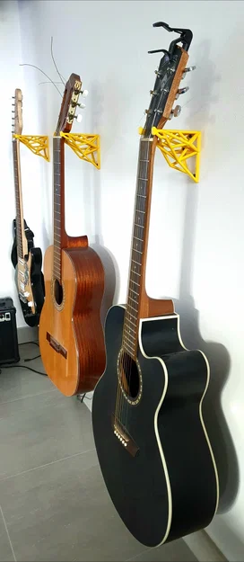 Giá treo đàn guitar (loại thường/rộng) - Gắn tường - Image 2