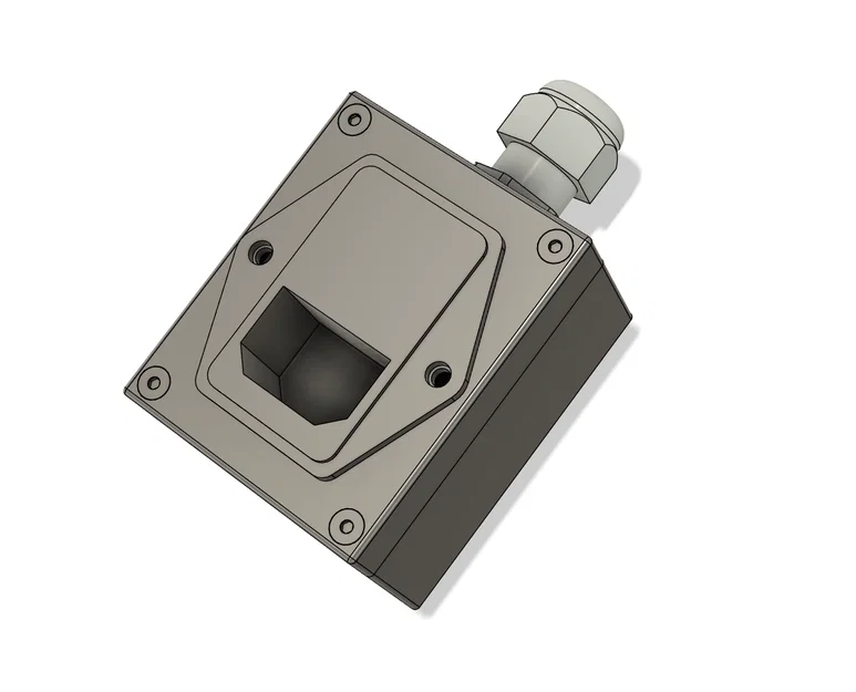 Hộp công tắc nguồn IEC C14 (bắt vít ngang) gắn thanh ray DIN - Image 1